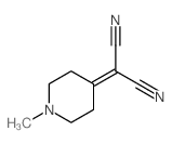 Propanedinitrile,2-(1-methyl-4-piperidinylidene)- Structure