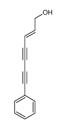 7-phenylhept-2-en-4,6-diyn-1-ol Structure