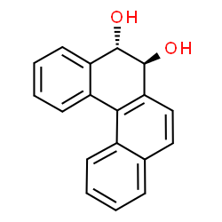 benzo(c)phenanthrene 5,6-dihydrodiol Structure