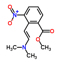 methyl 2-[(E)-2-(dimethylamino)ethenyl]-3-nitrobenzoate结构式