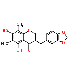 甲基麦冬黄烷酮A结构式