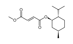 (-)-menthyl methyl fumarate Structure