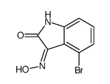 4-bromo-3-(hydroxyamino)indol-2-one结构式
