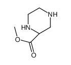 (R)-(+)-哌嗪-2-羧酸甲酯结构式