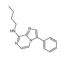 N-butyl-3-phenylimidazo[1,2-a]pyrazin-8-amine Structure