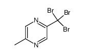 2-Methyl-5-tribrommethylpyrazin结构式