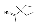 3-Ethyl-3-methyl-2-pentanimin Structure