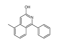 5-methyl-1-phenyl-2H-isoquinolin-3-one Structure