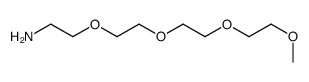 m-PEG4-Amine Structure