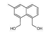 1,8-bis-hydroxymethyl-3-methyl-naphthalene结构式