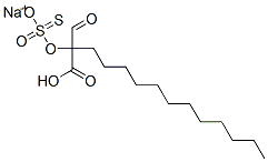 sodium C-dodecyl [2-[(thiosulphonato)oxy]ethyl]carbamate结构式