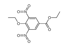 4-ethoxy-3,5-dinitro-benzoic acid ethyl ester结构式