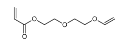 2-乙烯氧基乙氧基丙烯酸乙酯结构式