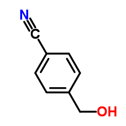 4-(Hydroxymethyl)benzonitrile Structure
