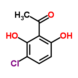 1-(3-Chloro-2,6-dihydroxyphenyl)ethanone结构式