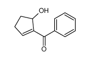 (5-羟基-1-环戊烯)-苯甲酮结构式