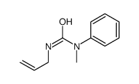 1-methyl-1-phenyl-3-prop-2-enylurea结构式