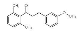 2',6'-DIMETHYL-3-(3-METHOXYPHENYL)PROPIOPHENONE Structure