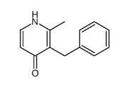 3-benzyl-2-methyl-1H-pyridin-4-one结构式