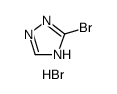1H-1,2,4-Triazole, 5-bromo-, hydrobromide (1:1)结构式