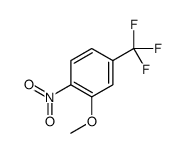 2-甲氧基-1-硝基-4-(三氟甲基)苯结构式
