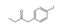 1-(4-iodophenyl)butan-2-one Structure