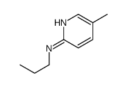 5-methyl-N-propylpyridin-2-amine Structure