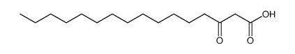3-oxo-hexadecanoic acid结构式
