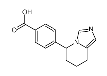 4-(5,6,7,8-tetrahydroimidazo[1,5-a]pyridin-5-yl)benzoic acid Structure