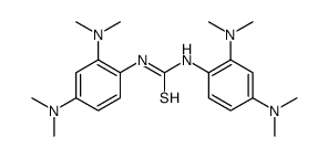 1,3-[bis[2,4-bis(dimethylamino)phenyl]thiourea结构式