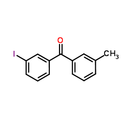 (3-Iodophenyl)(3-methylphenyl)methanone Structure