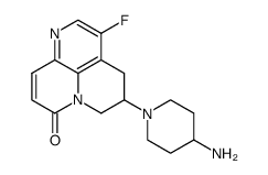 (5R/S)-5-(4-amino-1-piperidinyl)-3-fluoro-5,6-dihydro-4H,8H-pyrido[3,2,1-de]-1,5-naphthyridin-8-one Structure