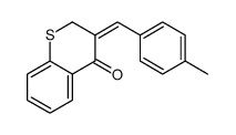 (3Z)-3-[(4-methylphenyl)methylidene]thiochromen-4-one结构式