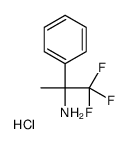 (2R)-1,1,1-trifluoro-2-phenylpropan-2-amine hydrochloride Structure