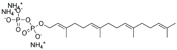 geranylgeranyl diphosphate, trisammonium salt Structure