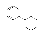 1-cyclohexyl-2-iodobenzene Structure