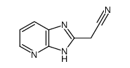 2-(3H-咪唑并[4,5-b]吡啶-2-基)乙腈结构式