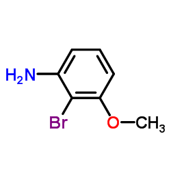 2-溴-3-甲氧基苯胺结构式