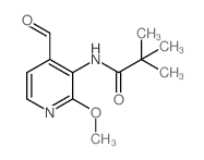 N-(4-甲酰基-2-甲氧基吡啶-3-基)三甲基乙酰胺图片