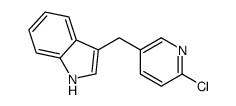 3-(6-Chloro-pyridin-3-ylmethyl)-1H-Indole Structure