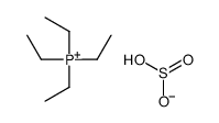 hydrogen sulfite,tetraethylphosphanium Structure