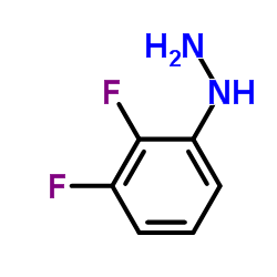 (2,3-Difluorophenyl)hydrazine结构式