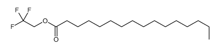 2,2,2-trifluoroethyl hexadecanoate Structure