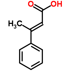 β-甲基肉桂酸结构式