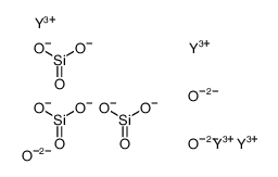 dioxido(oxo)silane,oxygen(2-),yttrium(3+) Structure
