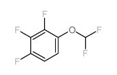 1-(Difluoromethoxy)-2,3,4-trifluoro-benzene结构式