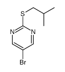 5-溴-2-异丁基硫代嘧啶结构式