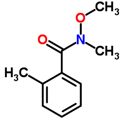 2,N-二甲基-N-甲氧基苯甲酰胺结构式