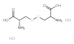 L-(-)-Cystine Dihydrochloride Structure