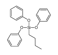 butyl(triphenoxy)silane Structure